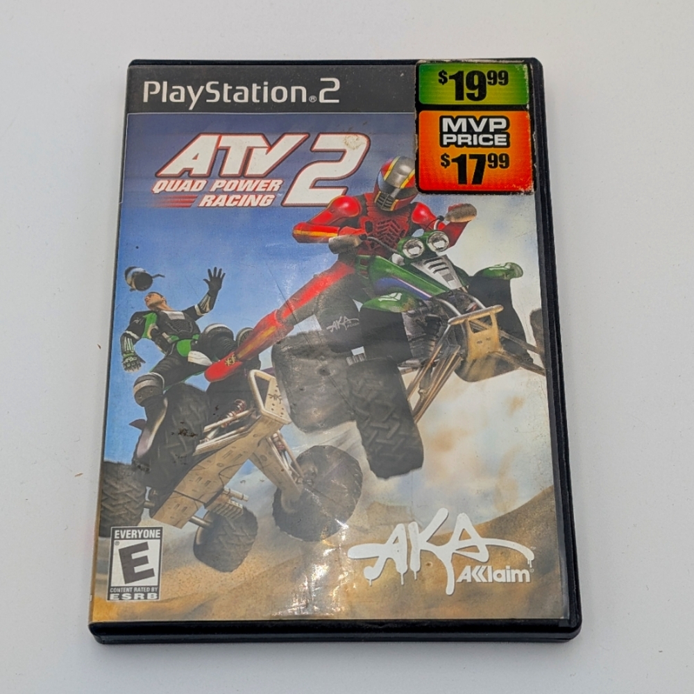 ATV Quad Power Racing 2. PlayStation 2.